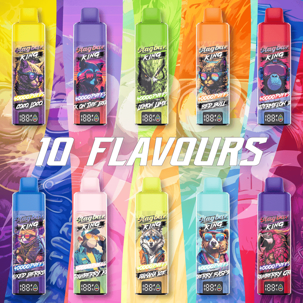 EU Warehouse Stagbar King 40000 Puffs Disposable Vape Wholesale - [VapzVape]