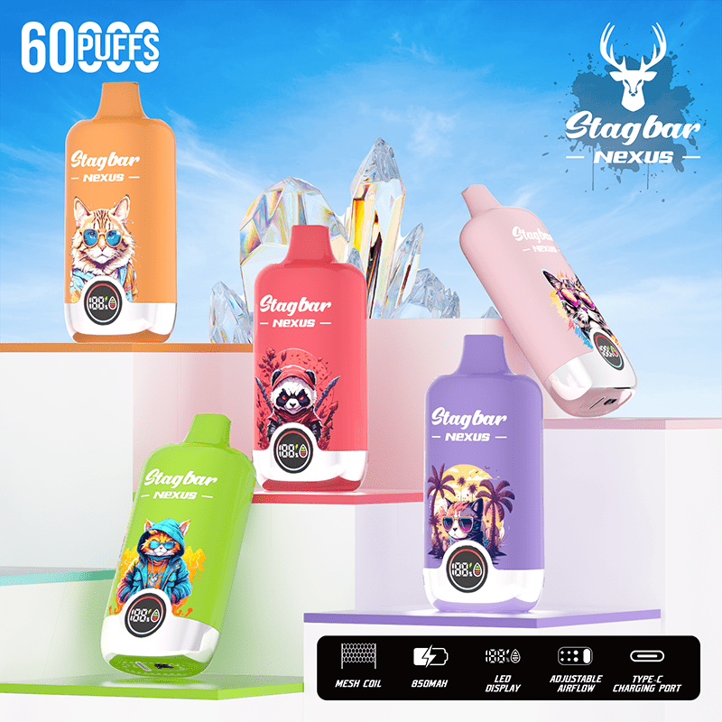 EU-Lager Stagbar NEXUS 60000 Zge Einweg-E-Zigarette Grohandel Vapz Vape Wholesale EU-Lager Stagbar NEXUS 60000 Zge Einweg-E-Zigarette Grohandel Vapz Vape Wholesale