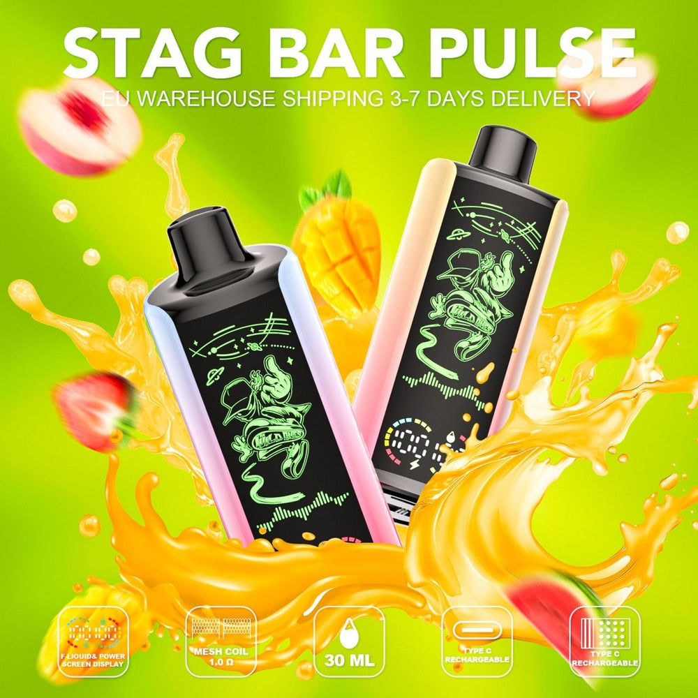 EU Warehouse Stagbar Pulse 35000 Puffs Disposable Vape Wholesale - [VapzVape]