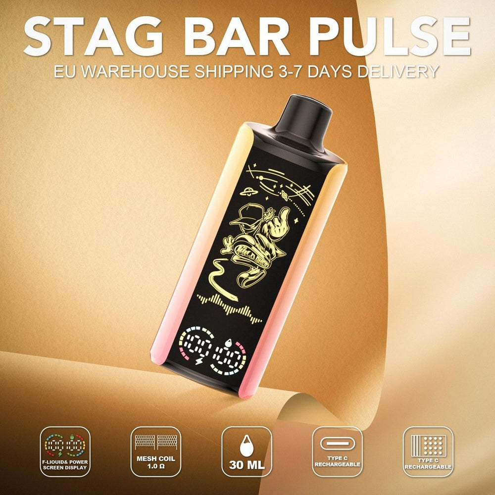 EU Warehouse Stagbar Pulse 35000 Puffs Disposable Vape Wholesale - [VapzVape]