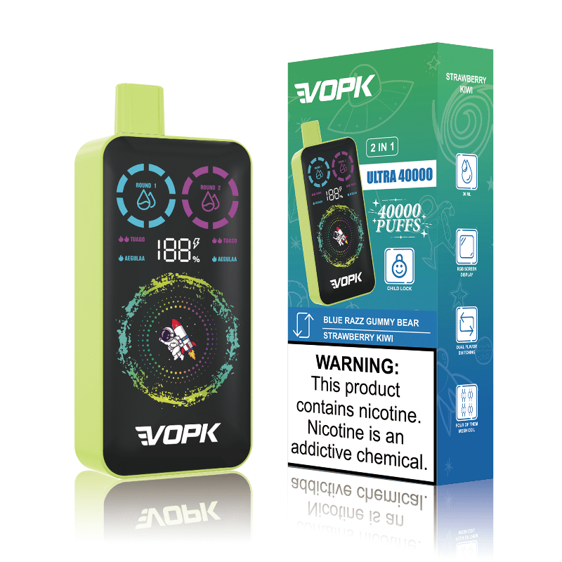 EU Warehouse VOPK ULTRA 40000 Puffs Disposable Vape Wholesale - Vapz Vape Wholesale
