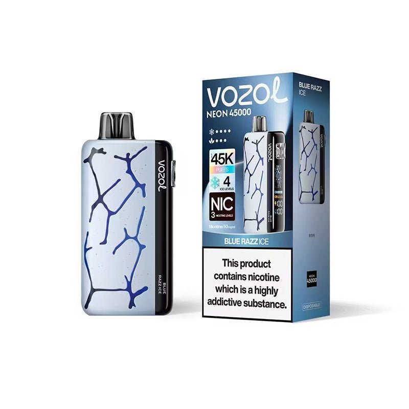 EU Warehouse VOZOL NEON  45000 Puffs 50mg  Disposable Vape Wholesale - Vapz Vape Wholesale