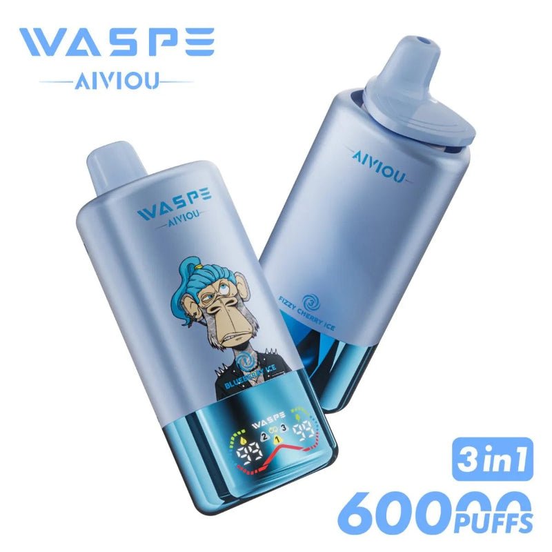 EU Warehouse WASPE 3IN1 60000 Puffs Disposable Vape Wholesale - [VapzVape]
