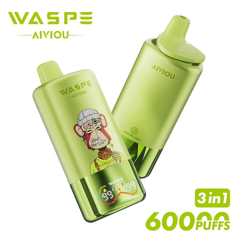 EU Warehouse WASPE 3IN1 60000 Puffs Disposable Vape Wholesale - [VapzVape]