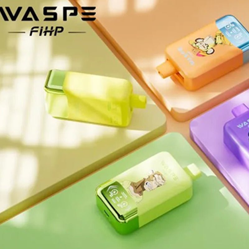EU Warehouse WASPE Fihp 2 in 1 40000 Puffs Disposable Vape Wholesale - [VapzVape]