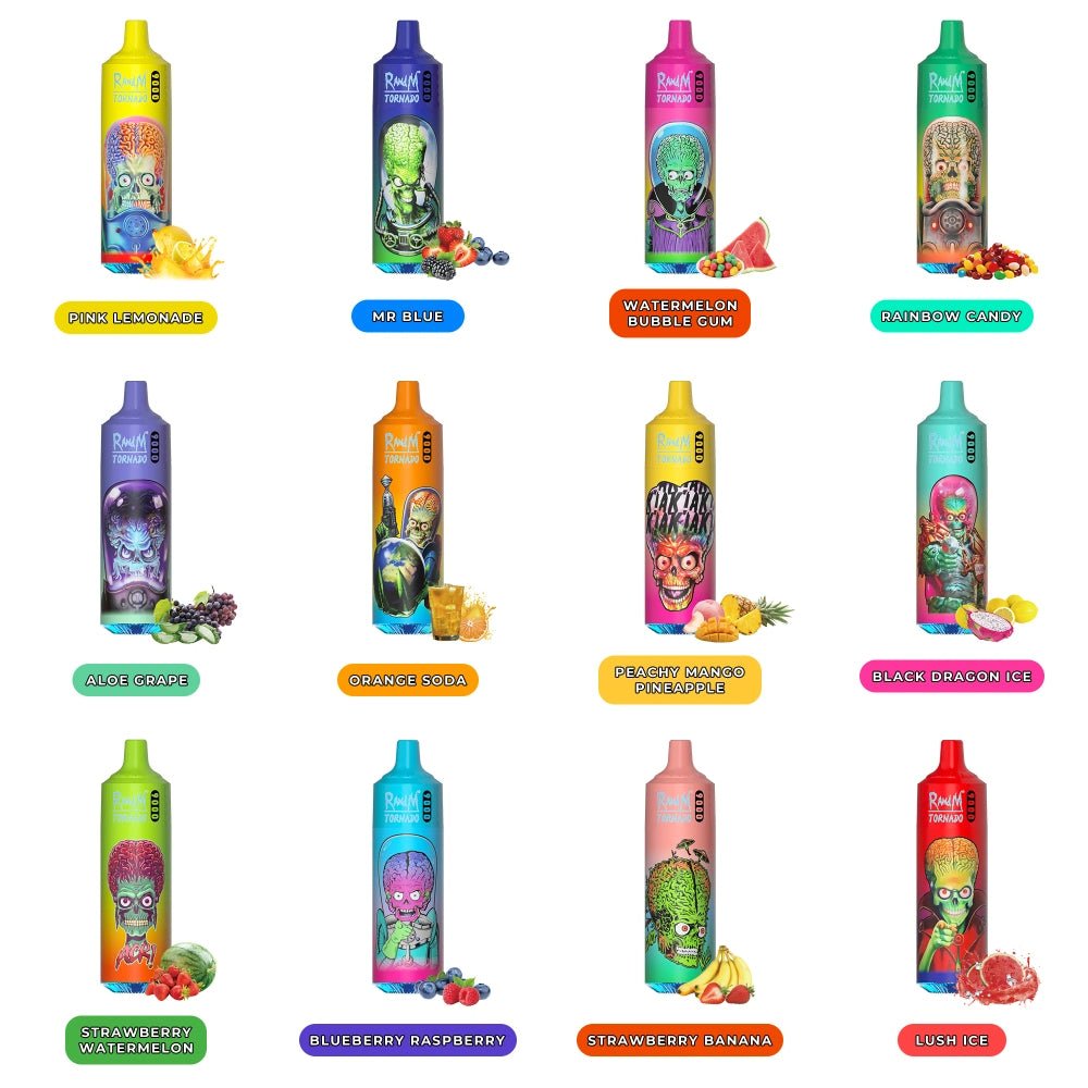 Fumot RandM Tornado 9000 Puffs Disposable Vape Wholesale - Vapz Vape Wholesale