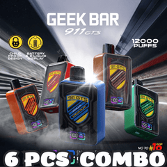 Geek Bar GTS911 12000 Puffs Disposable Vape Wholesale - Vapz Vape Wholesale