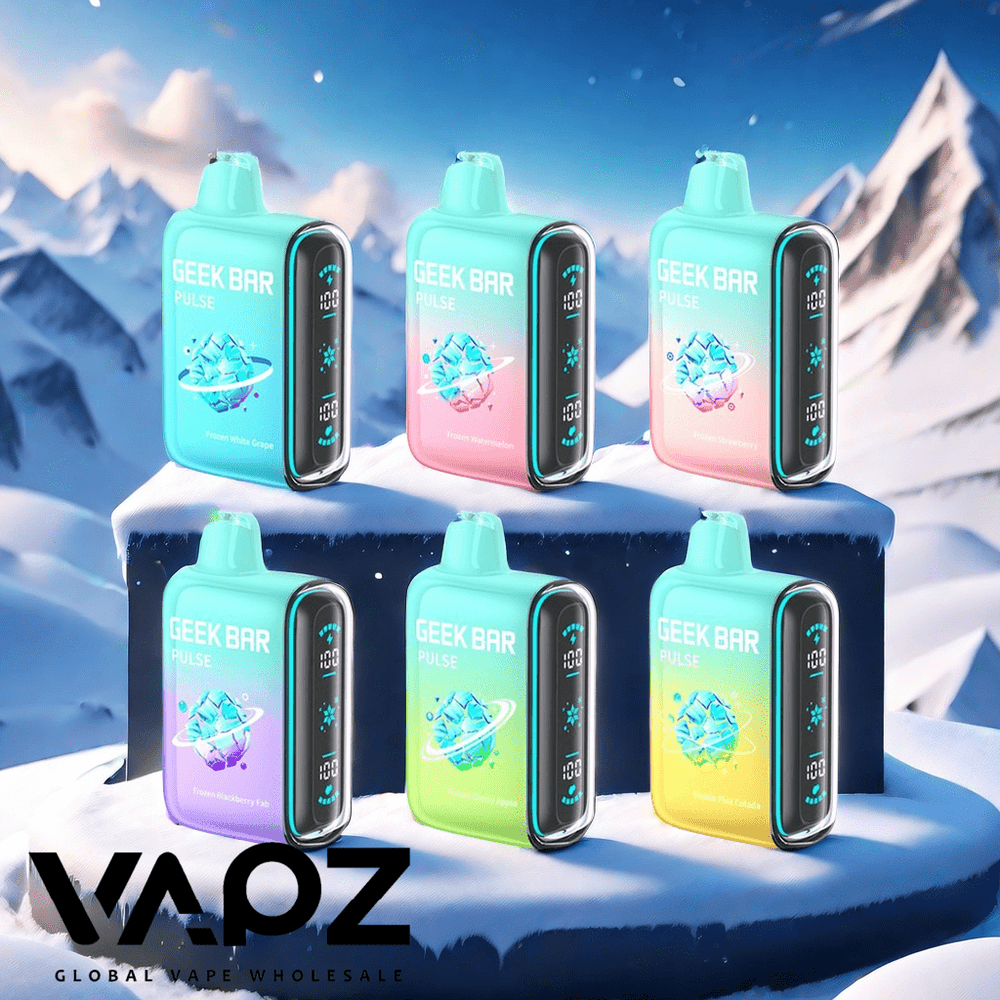 Geek Bar Pulse 15000 Puffs Frozen Edition Disposable Vape Wholesale - Vapz Vape Wholesale