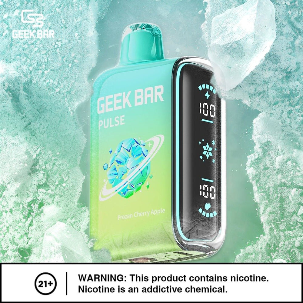 Geek Bar Pulse 15000 Puffs Frozen Edition Disposable Vape Wholesale Vapz Vape Wholesale Geek Bar Pulse 15000 Puffs Frozen Edition Disposable Vape Wholesale Vapz Vape Wholesale