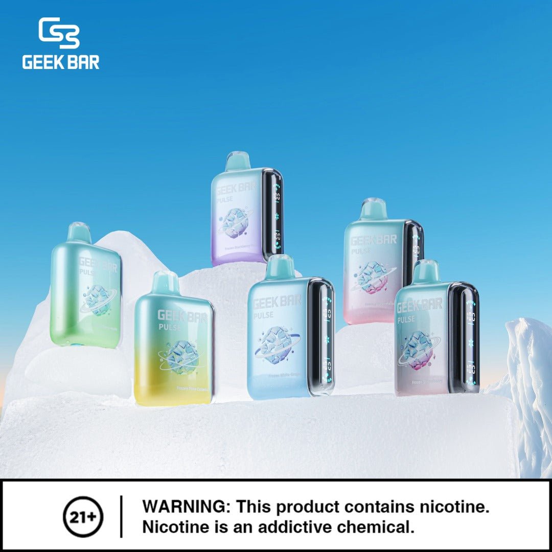 Geek Bar Pulse 15000 Puffs Frozen Edition Disposable Vape Wholesale - Vapz Vape Wholesale