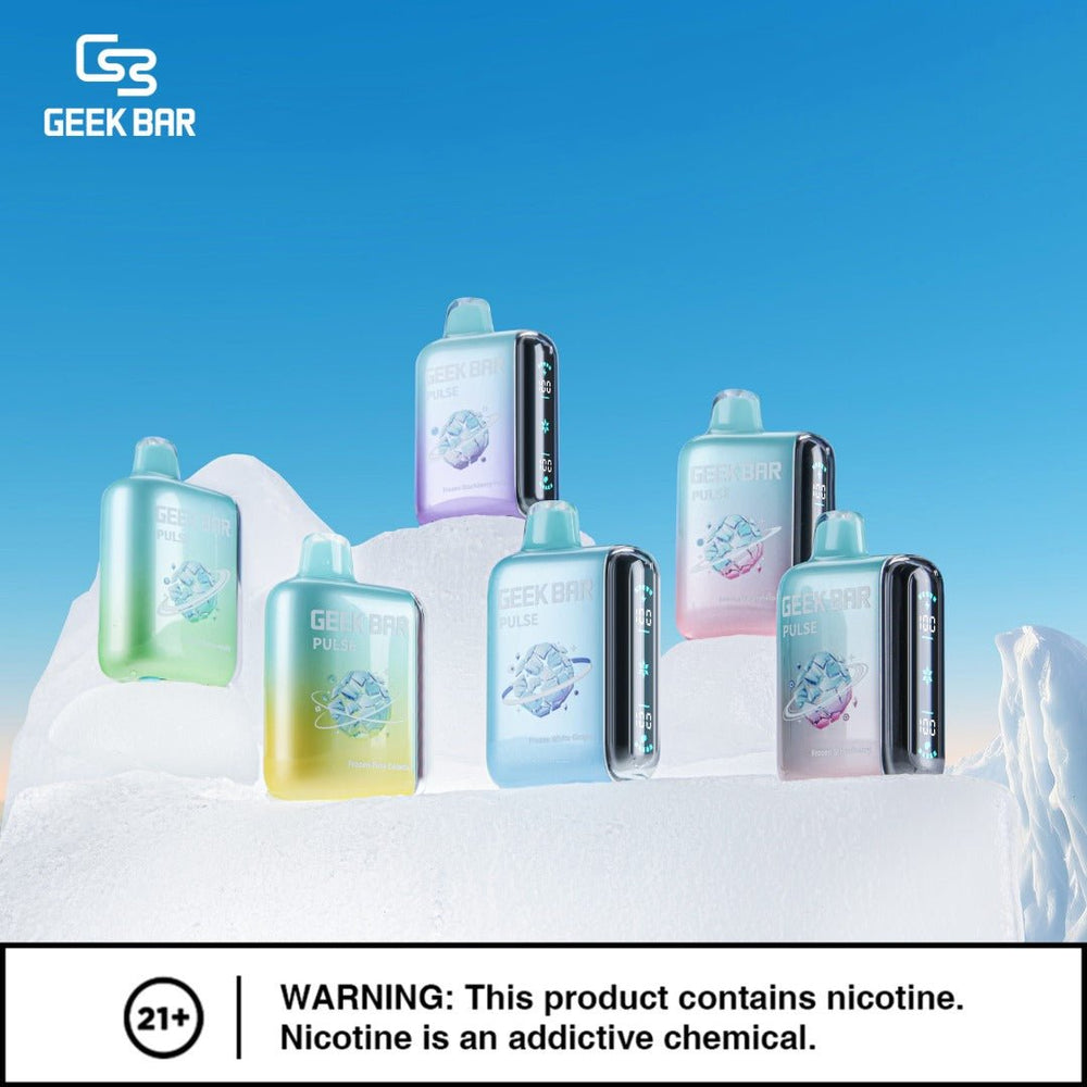 Geek Bar Pulse 15000 Puffs Frozen Edition Disposable Vape Wholesale - Vapz Vape Wholesale