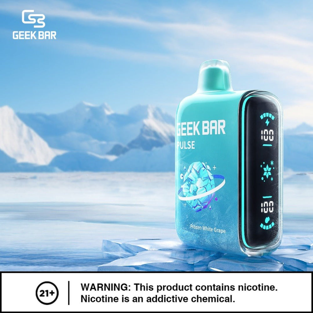 Geek Bar Pulse 15000 Puffs Frozen Edition Disposable Vape Wholesale Vapz Vape Wholesale Geek Bar Pulse 15000 Puffs Frozen Edition Disposable Vape Wholesale Vapz Vape Wholesale