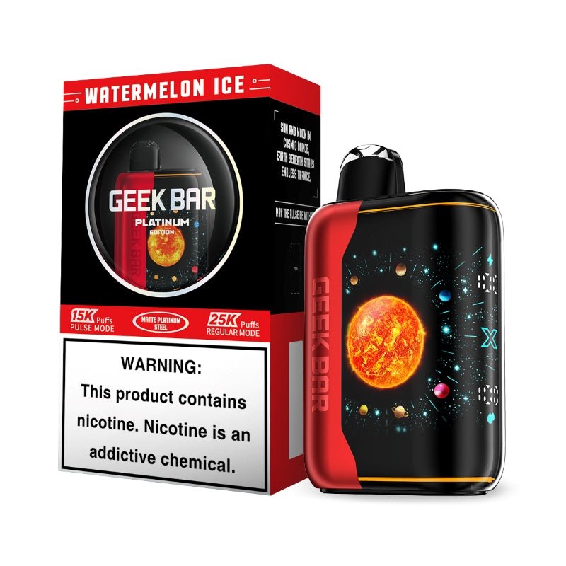 Geek Bar Pulse X 25000 Puffs Platinum Edition Disposable Vape Wholesale - Vapz Vape Wholesale