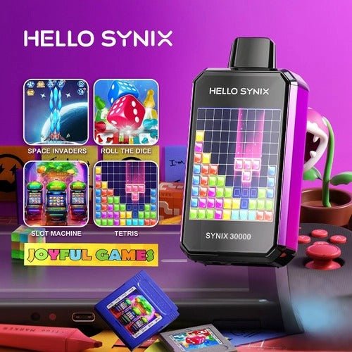 Hello Synix 30000 Puffs Smart Disposable Vape Wholesale Vapz Vape Wholesale Hello Synix 30000 Puffs Smart Disposable Vape Wholesale Vapz Vape Wholesale