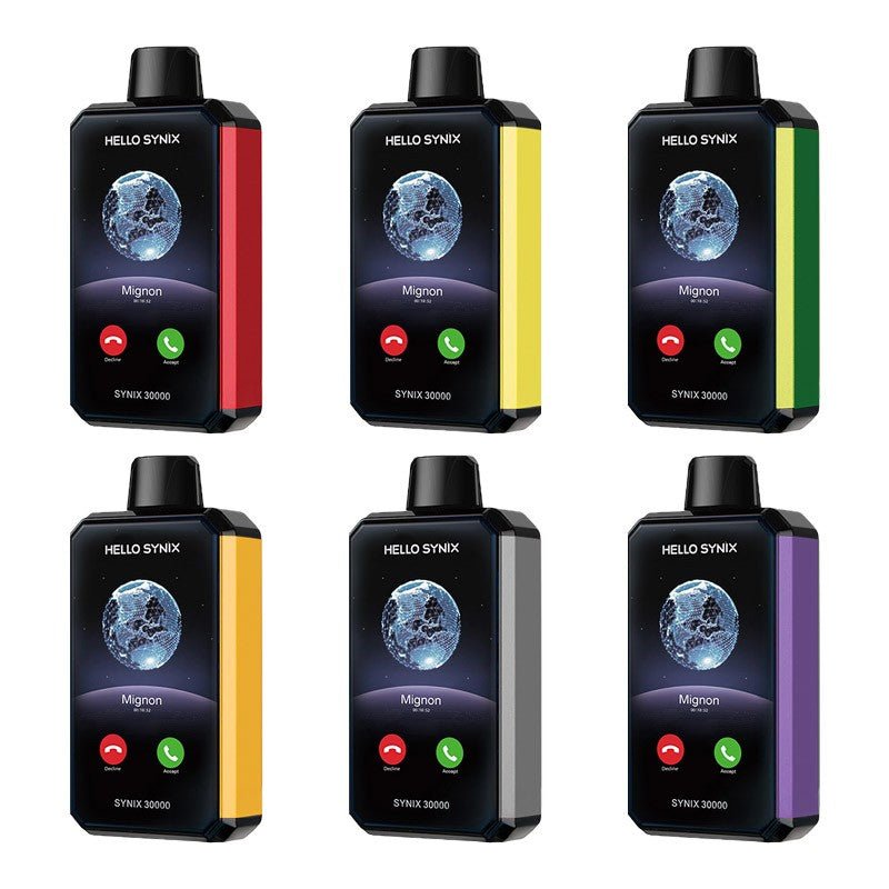 Hello Synix 30000 Puffs Smart Disposable Vape Wholesale Vapz Vape Wholesale Hello Synix 30000 Puffs Smart Disposable Vape Wholesale Vapz Vape Wholesale