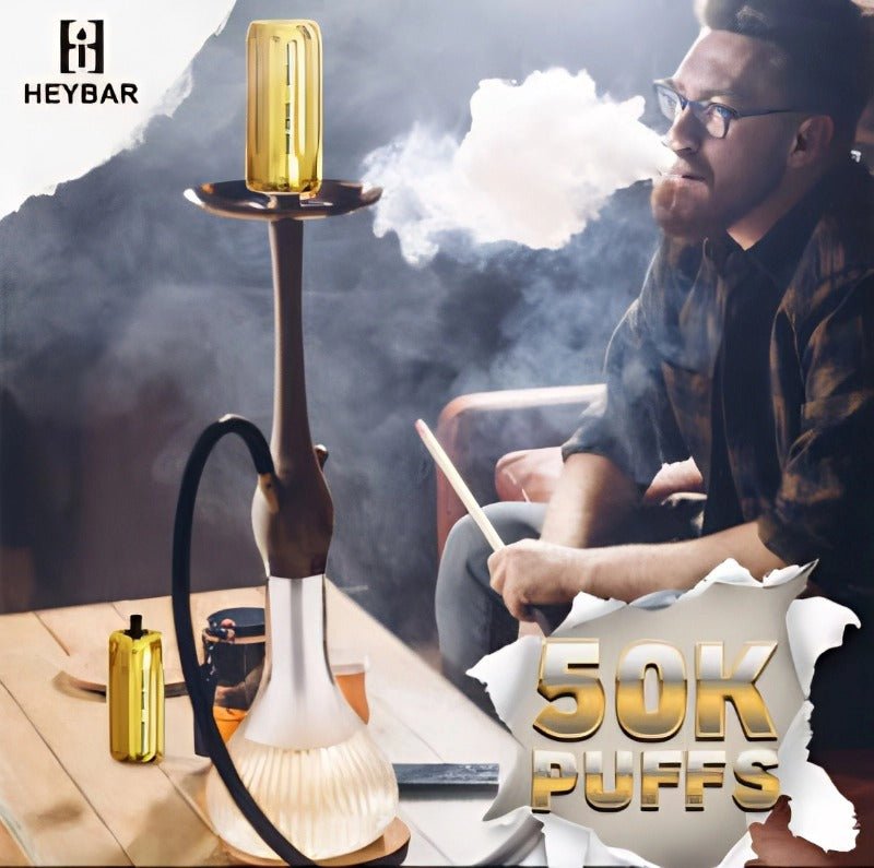 Heybar E-Hookah 50000 Puffs Disposable Vape Wholesale - [VapzVape]