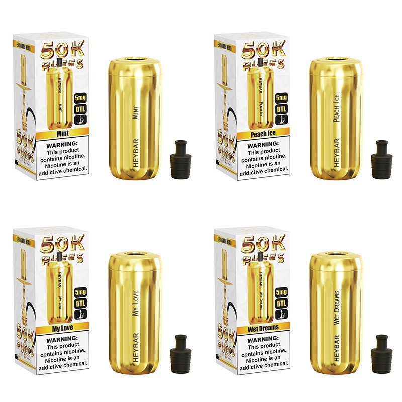 Heybar E-Hookah 50000 Puffs Disposable Vape Wholesale - Vapz Vape Wholesale