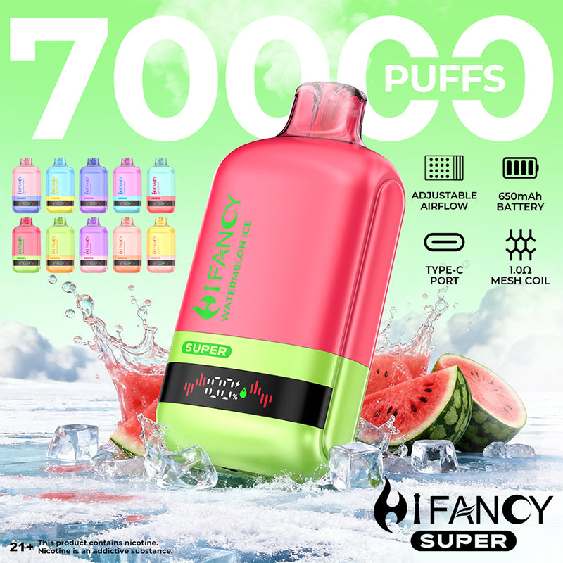 EU Warehouse HIFANCY SUPER 70000 Puffs Disposable Vape Wholesale - [VapzVape]