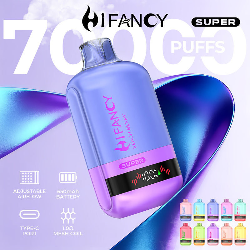 EU Warehouse HIFANCY SUPER 70000 Puffs Disposable Vape Wholesale - [VapzVape]