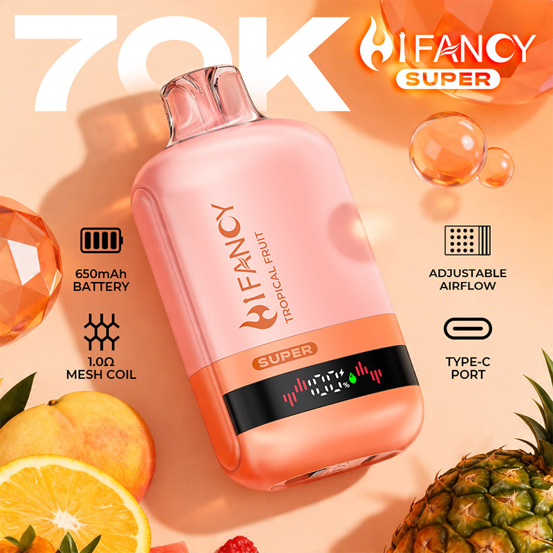 EU Warehouse HIFANCY SUPER 70000 Puffs Disposable Vape Wholesale - [VapzVape]
