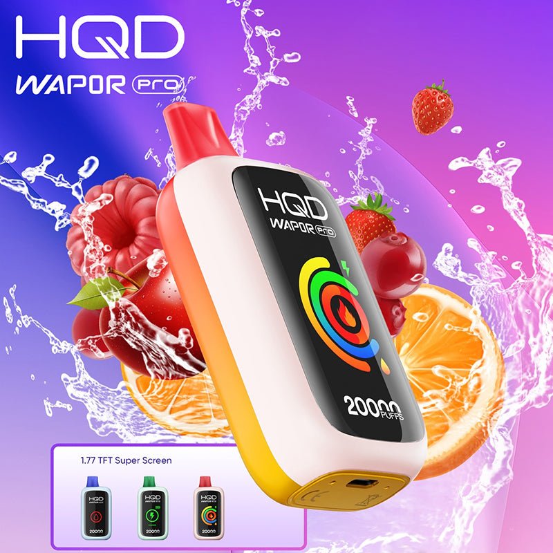 HQD WAPOR PRO 20000 Puffs Disposable Vape Wholesale - Vapz Vape Wholesale
