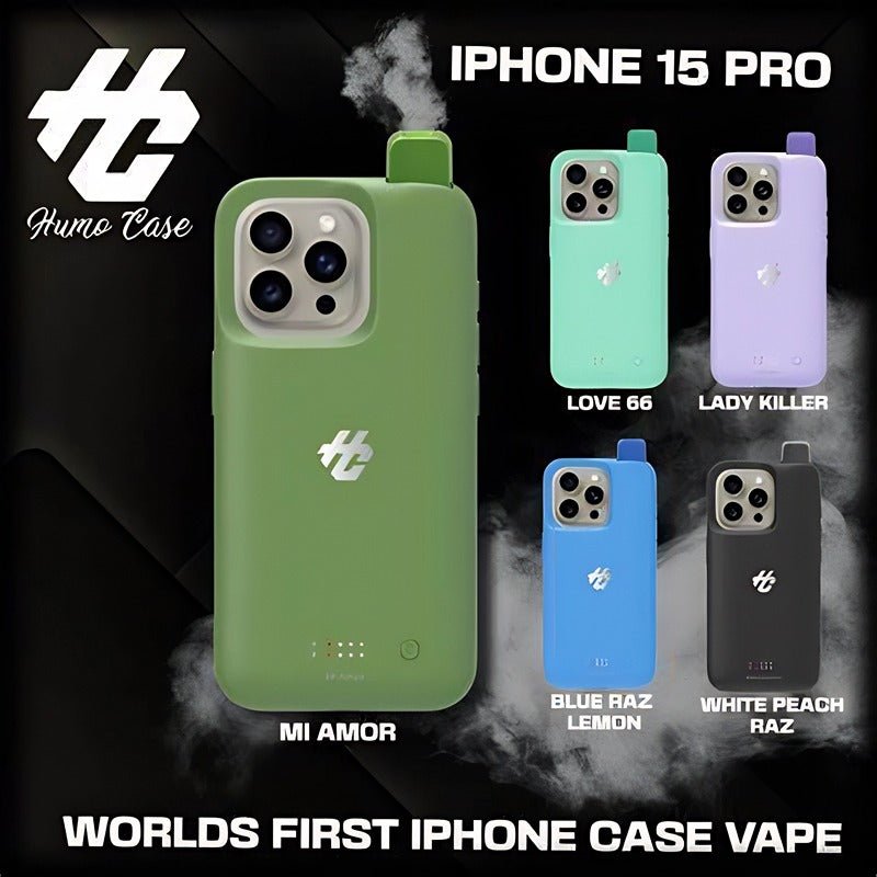 Humo iPhone 15 Case 30000 Puffs Disposable Vape Wholesale - Vapz Vape Wholesale
