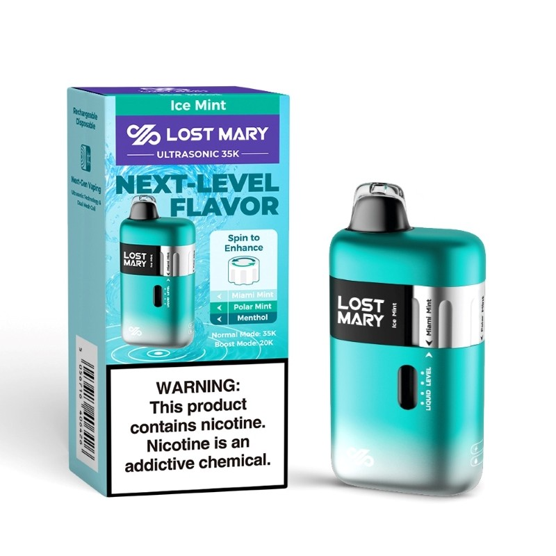 Lost Mary Ultrasonic 35000 Puffs Disposable Vape Wholesale - Vapz Vape Wholesale