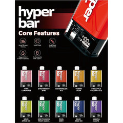 instabar Hyperbar Ultra 12000 Puffs Disposable Vape Wholesale - Vapz Vape Wholesale