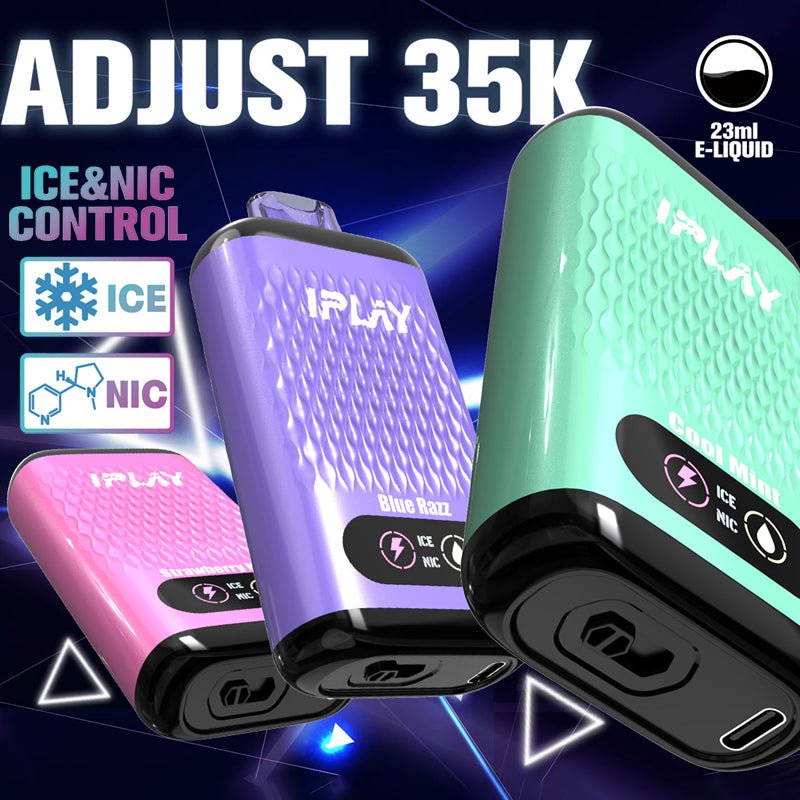 IPLAY ADJUST 35000 Puffs Disposable Vape Wholesale - [VapzVape]