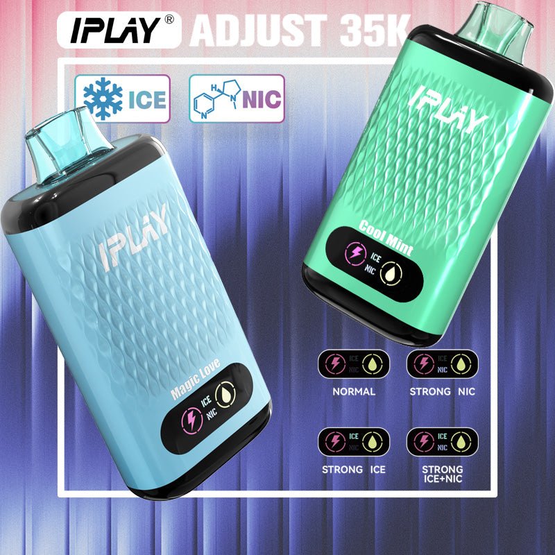 IPLAY ADJUST 35000 Puffs Disposable Vape Wholesale Vapz Vape Wholesale IPLAY ADJUST 35000 Puffs Disposable Vape Wholesale Vapz Vape Wholesale