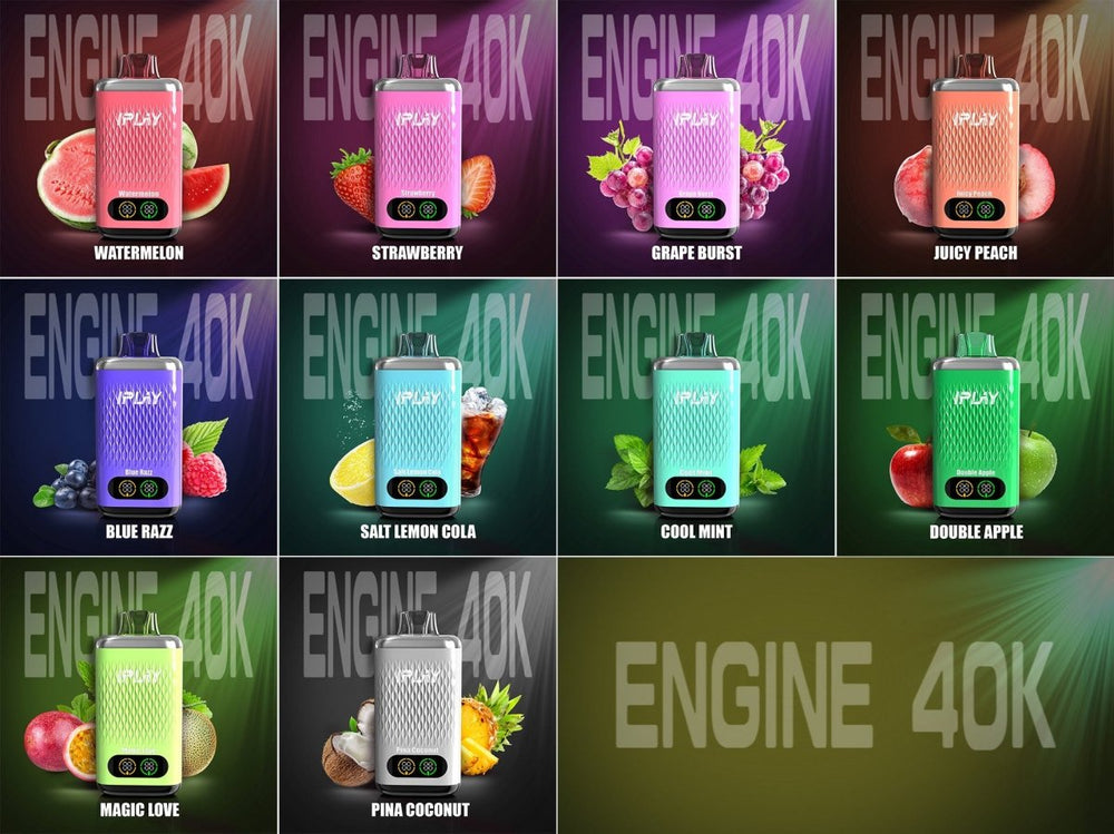 IPLAY ENGINE 40000 Puffs Disposable Vape Wholesale - [VapzVape]