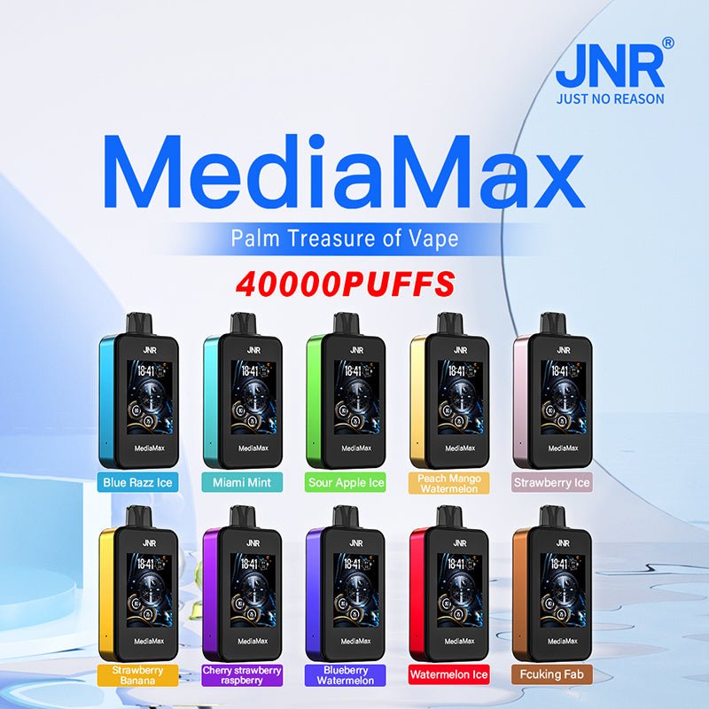 JNR MediaMax 40000 Puffs Disposable Vape Wholesale Vapz Vape Wholesale JNR MediaMax 40000 Puffs Disposable Vape Wholesale Vapz Vape Wholesale