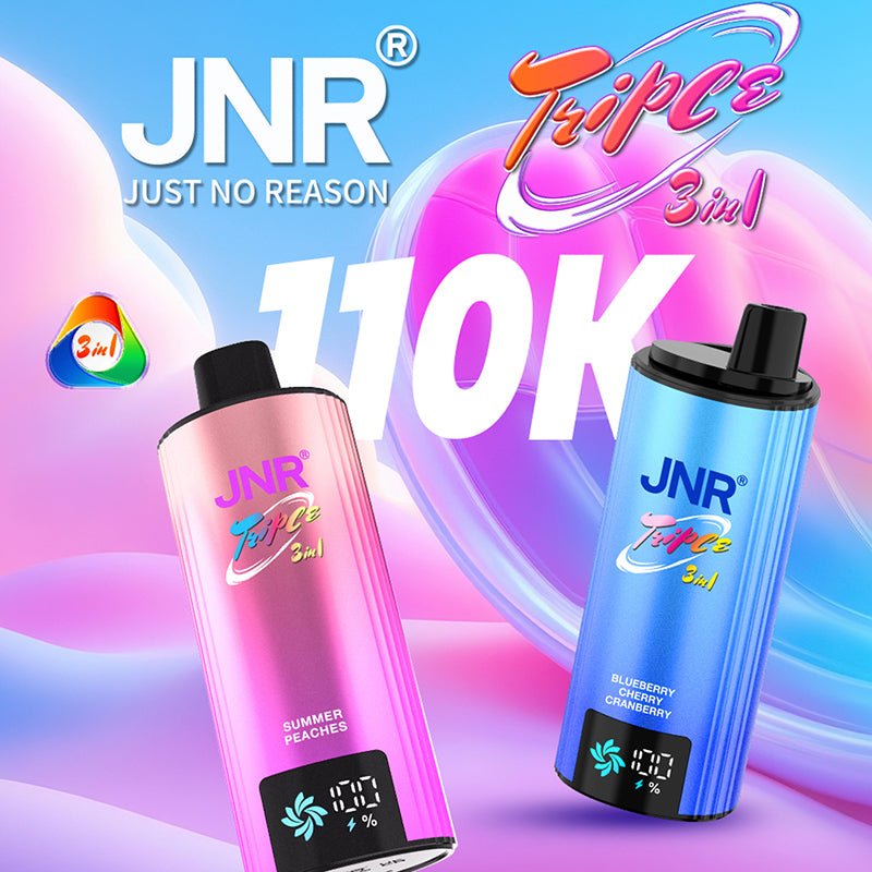 JNR TRIPLE 3 IN 1 110k Puffs Disposable Vape Wholesale - Vapz Vape Wholesale