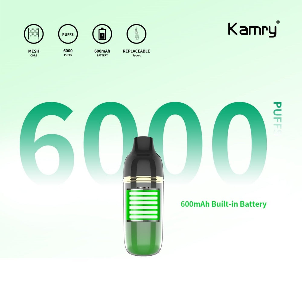 Kamry Akula 6000 Puffs Disposable Vape Wholesale - [VapzVape]