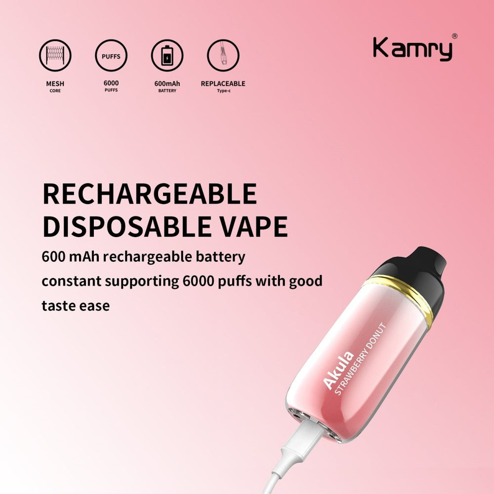 Kamry Akula 6000 Puffs Disposable Vape Wholesale - [VapzVape]