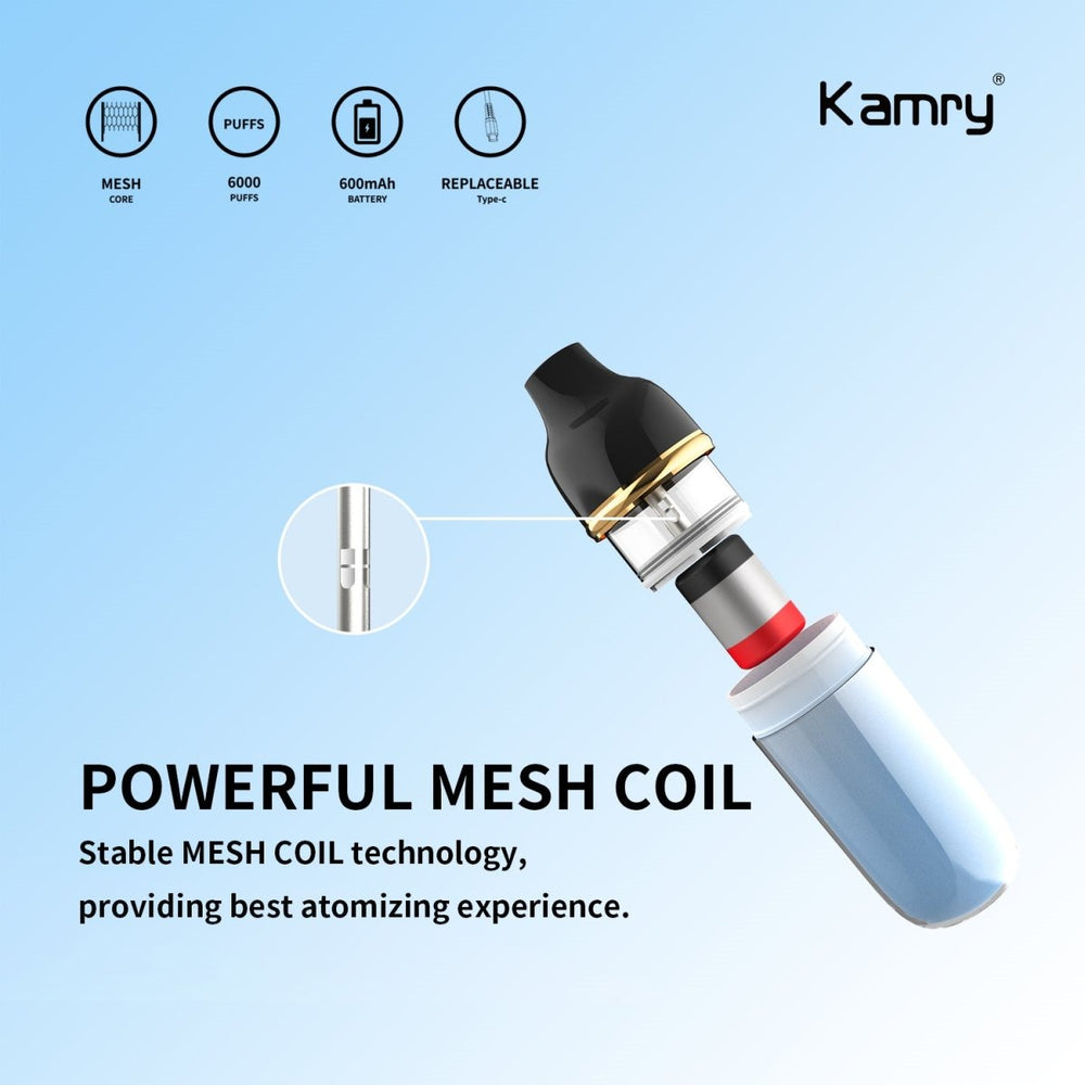 Kamry Akula 6000 Puffs Disposable Vape Wholesale - [VapzVape]