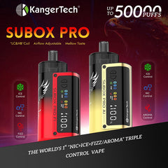 KangerTech SUBOX PRO 50000 Puffs Disposable Vape Wholesale