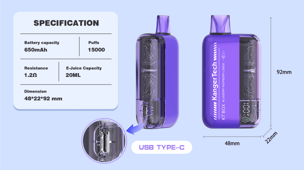 Kangertech KTBox 15000 Puffs Disposable Vape Wholesale - [VapzVape]