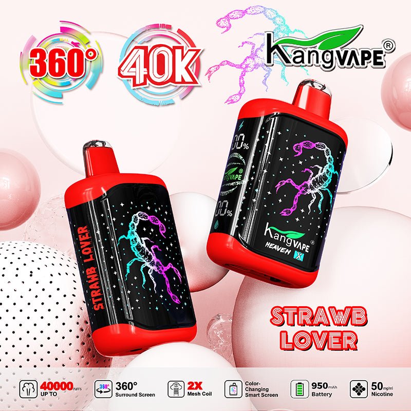 Kangvape HEAVEN X 40000 Puffs Disposable Vape Wholesale - Vapz Vape Wholesale