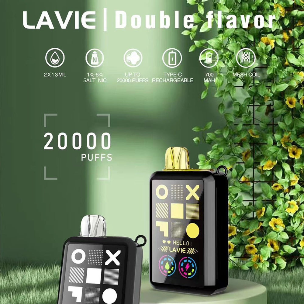 LAVIE Cyber Double Flavor 20000 Puffs Disposable Vape Wholesale Vapz Vape Wholesale LAVIE Cyber Double Flavor 20000 Puffs Disposable Vape Wholesale Vapz Vape Wholesale