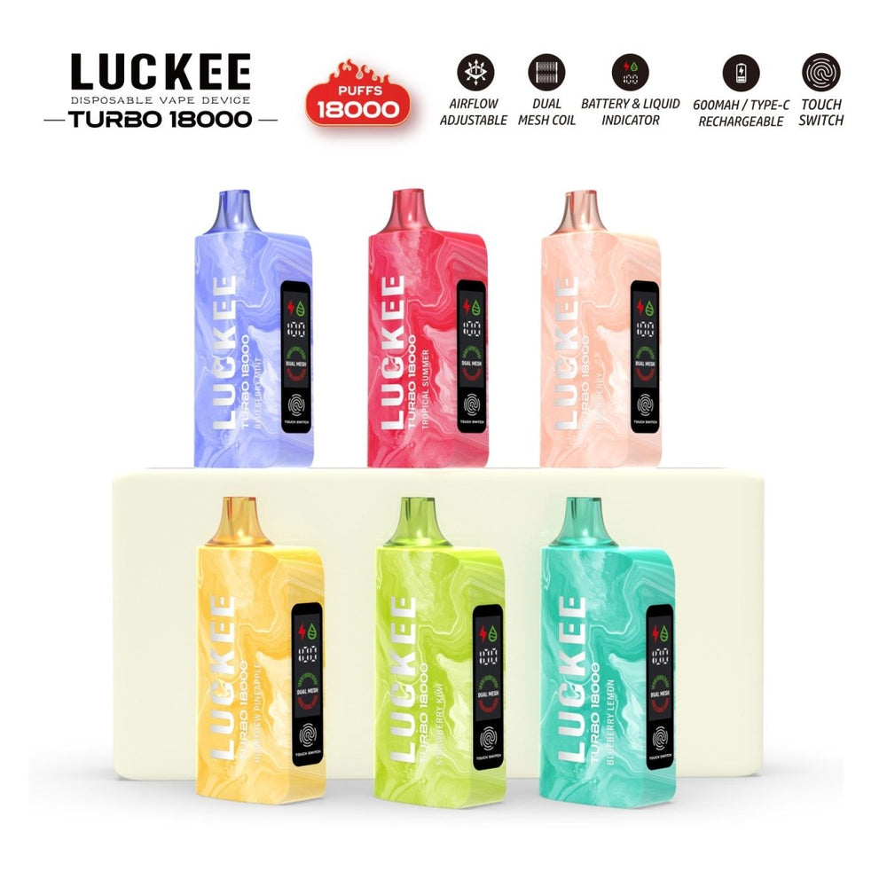 LUCKEE TURBO 18000 Puffs Disposable Vape Wholesale - [VapzVape]