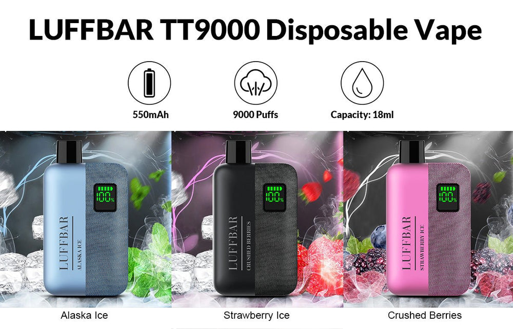 LUFFBAR TT9000 With Speaker 9000 Puffs Disposable Vape Wholesale Vapz Vape Wholesale LUFFBAR TT9000 With Speaker 9000 Puffs Disposable Vape Wholesale Vapz Vape Wholesale