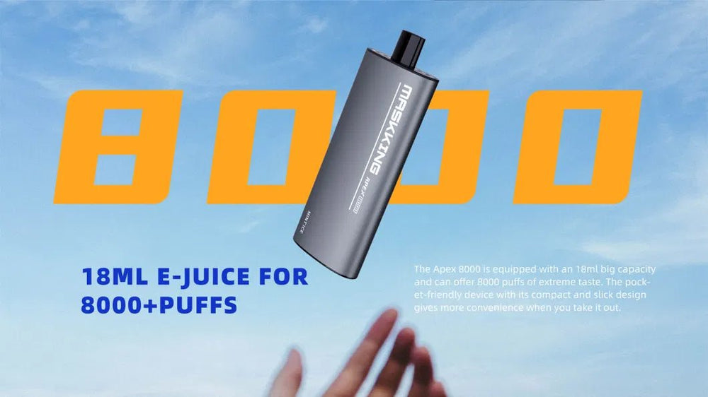 apex vape battery Maskking Apex 8000Puffs Disposable Vape Wholesale – Vapz Vape Wholesale