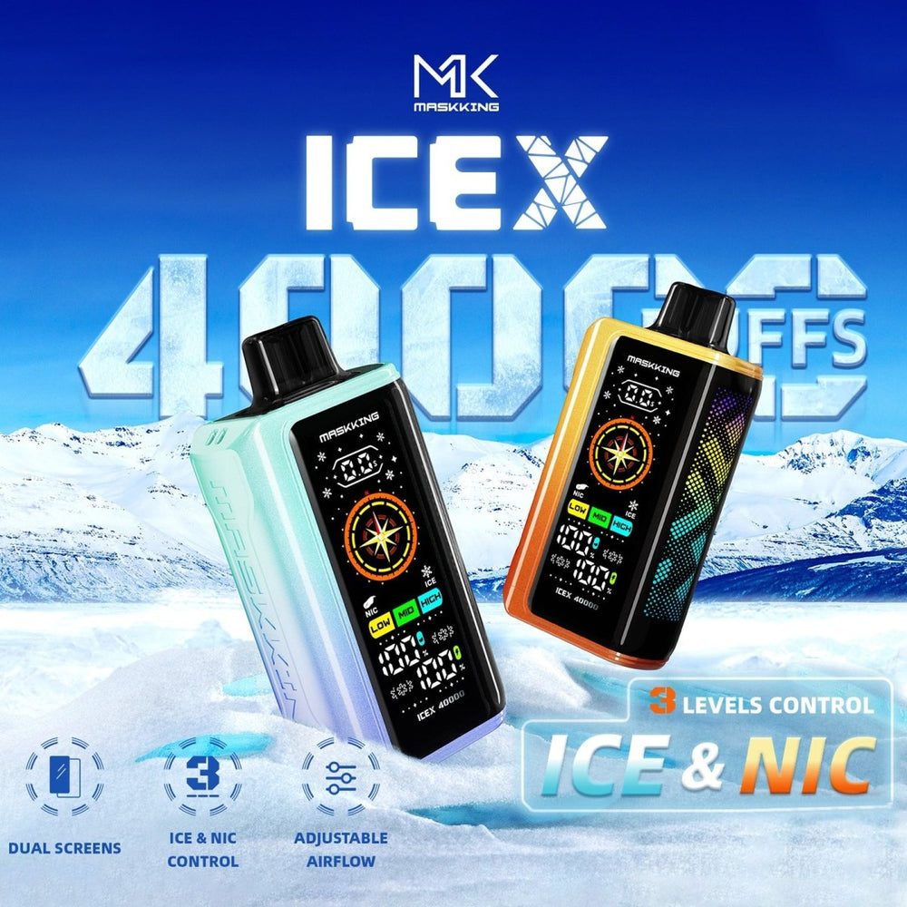 MASKKING ICEX 40000 Puffs Disposable Vape Wholesale - [VapzVape]