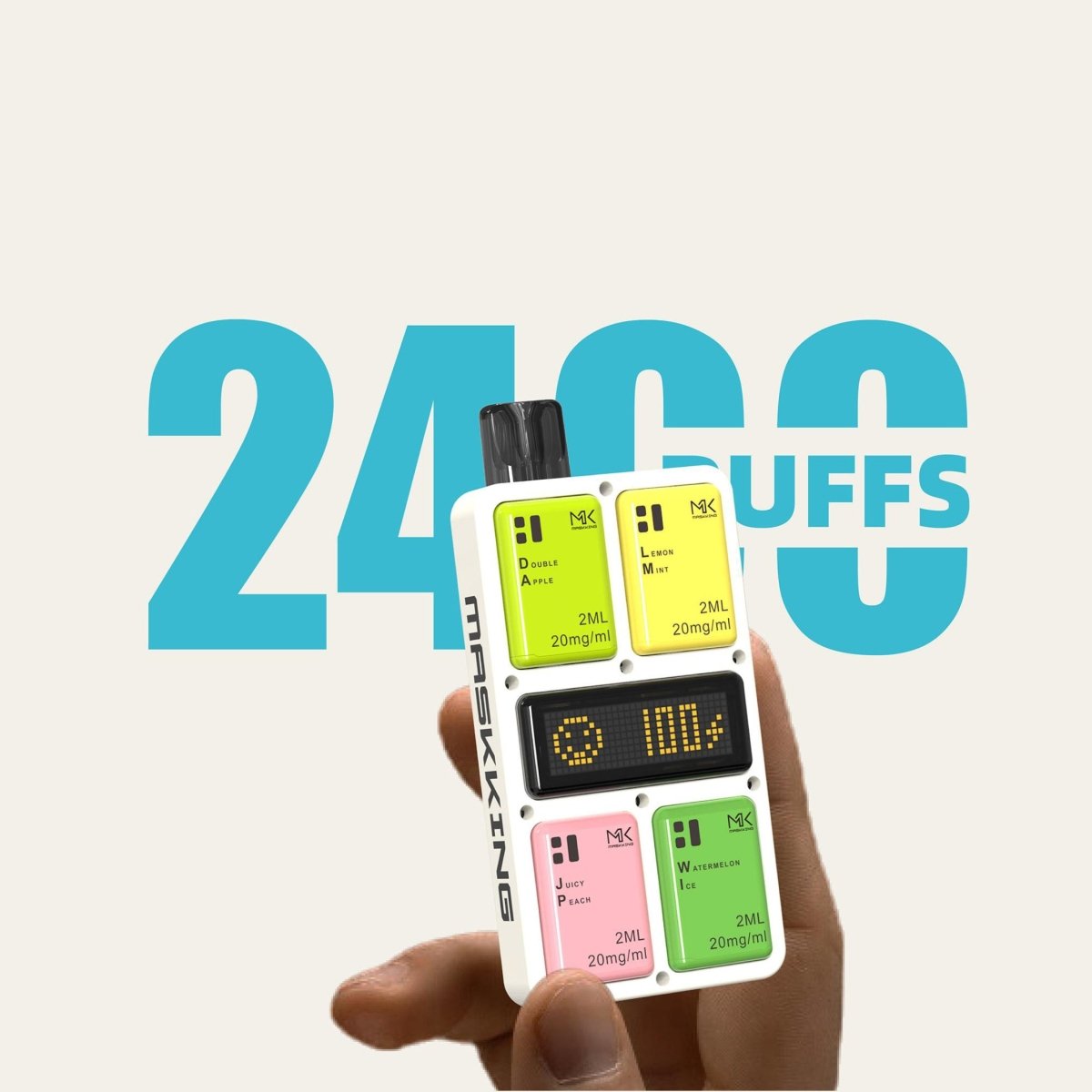 MASKKING LECO 2400 Puffs Pod Device System Wholesale - Vapz Vape Wholesale