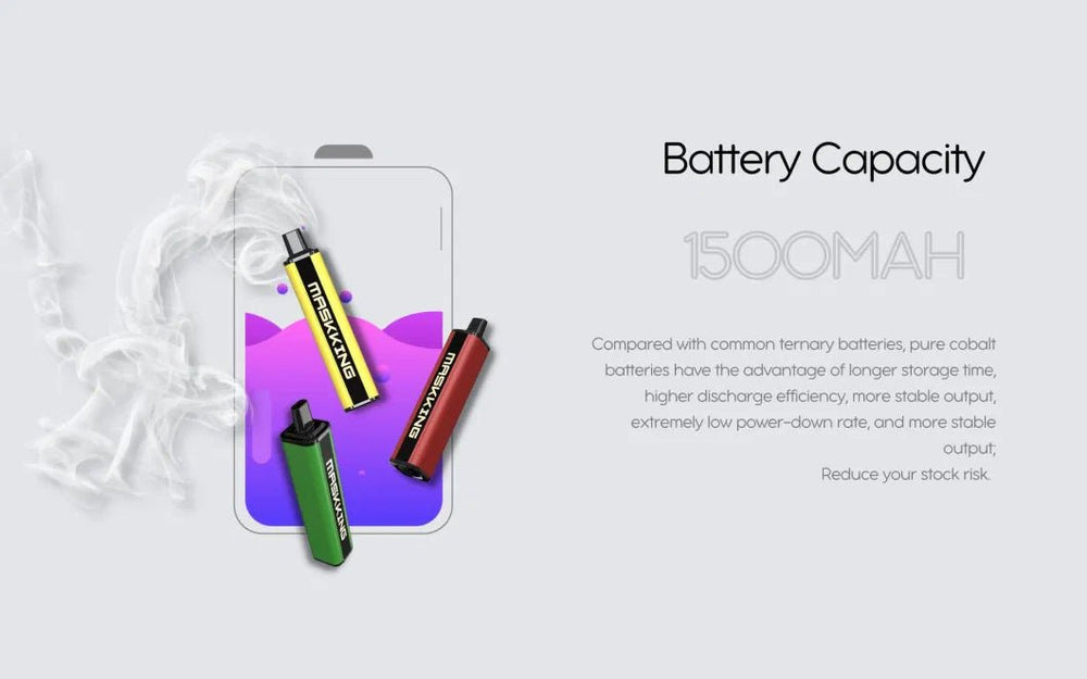 Maskking Super CC 2500 Puffs Disposable Vape Wholesale - [VapzVape]