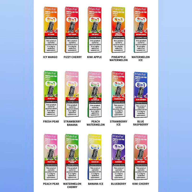 Maxfel FANADY 2400 Puffs Pod Device System Wholesale - Vapz Vape Wholesale