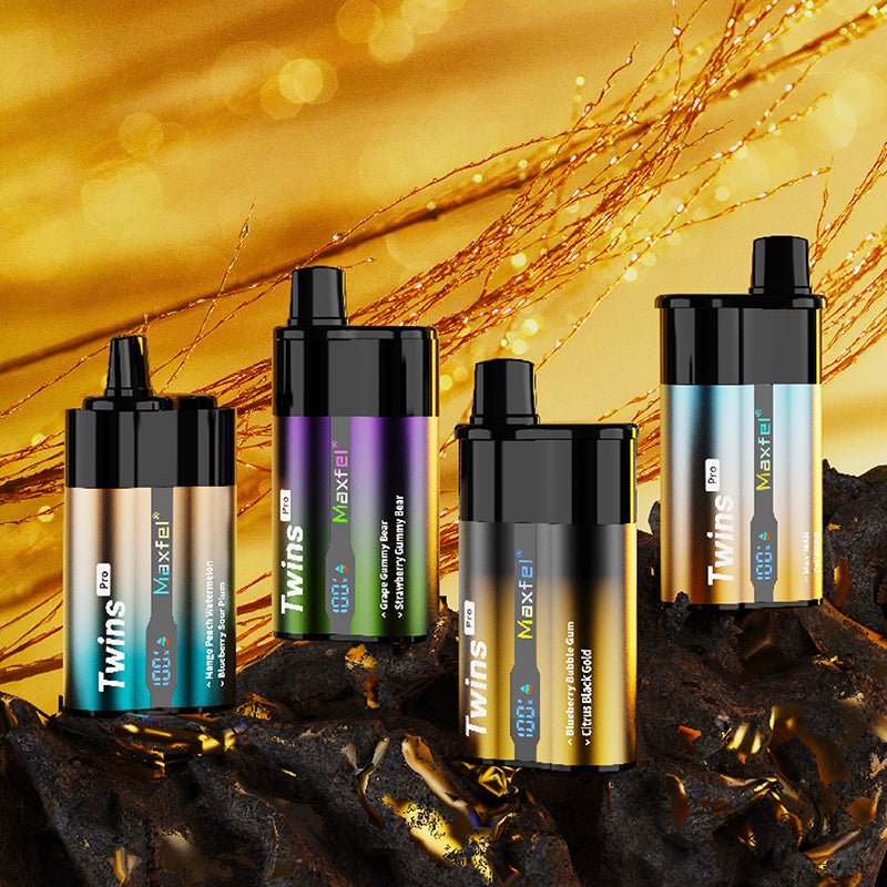 Maxfel Twins Pro 18000 Puffs Disposable Vape Wholesale - Vapz Vape Wholesale
