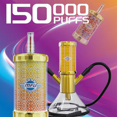 EU Warehouse MFU SHISHA X3 150K Puffs Disposable Vape Wholesale - [VapzVape]