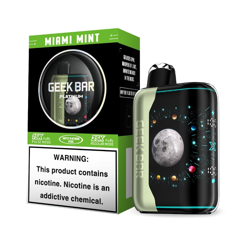 Geek Bar Pulse X 25000 Puffs Platinum Edition Disposable Vape Wholesale